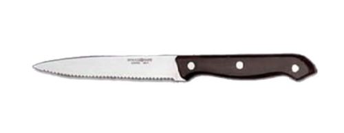 WTI 201-2632 STEAK KNIFE BLACK BAKELITE HANDLE POINT TIP  1DZ/CS